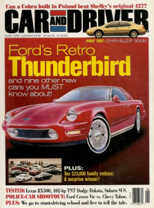 CAR & DRIVER 1998 JUNE - TNT, DIABLO, COBRA, 300M, 456M